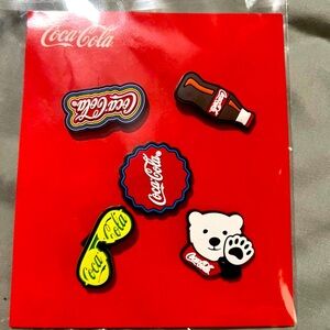 Coca Cola croc pins